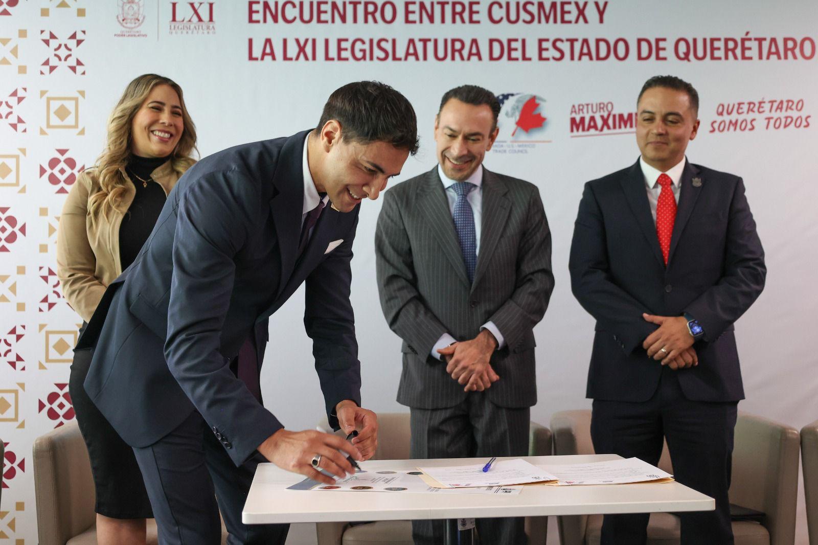 CUSMEX Signs Strategic Agreements in Querétaro to Promote Employment and Economic Development